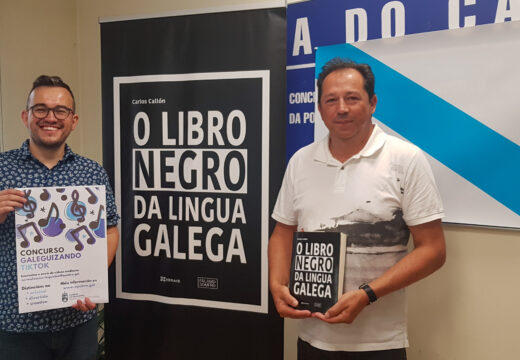 Entrega de bandeiras, literatura e concurso polo Día da Patria Galega na Pobra